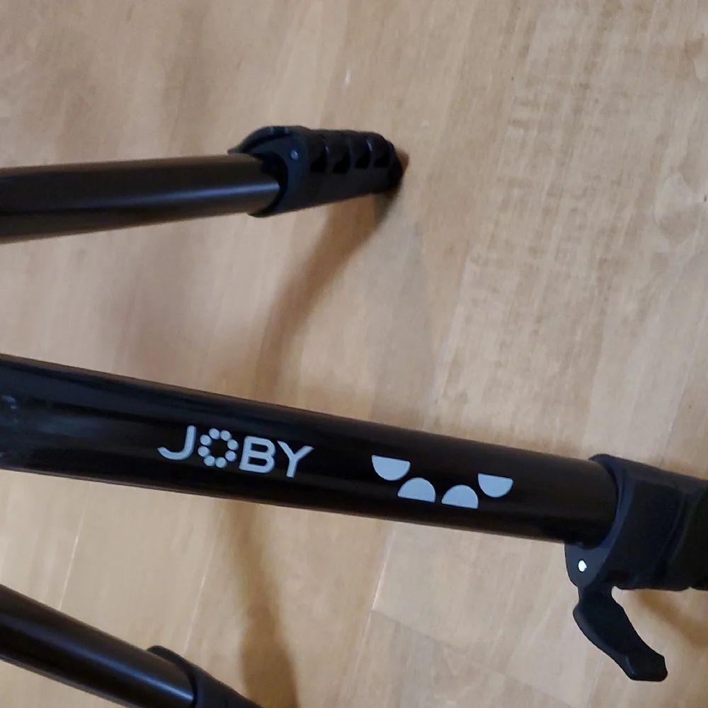 Sleek Black Tripod for Cameras